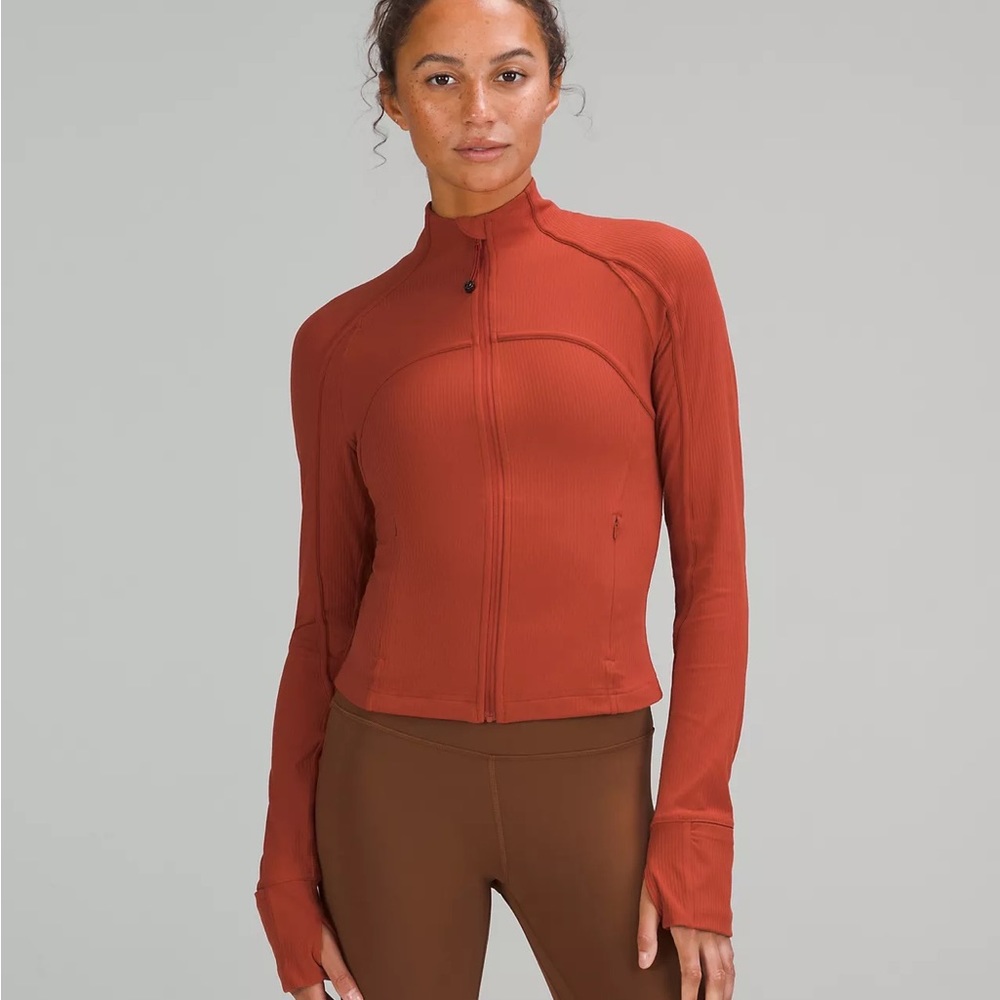lululemon Ribbed Nulu Cropped Define Jacket - Great Condition!